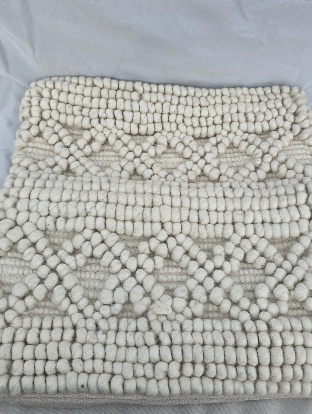 Quince Kai Wool 1 Pillow Cover Textured Boho